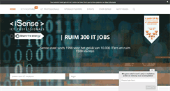 Desktop Screenshot of isense.nl